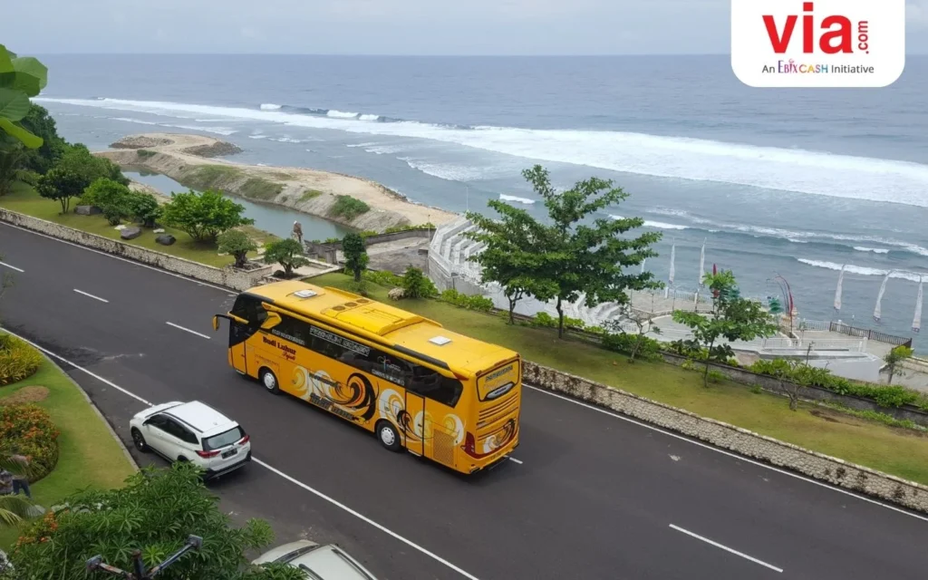 Rute dan akses transportasi ke Pantai Ciantir