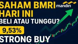 Saham BMRI Turun, Harga Bisa Mencapai Level Terendah Tahun Ini