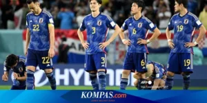 Samurai Biru Taklukkan The Three Lions 1‑0 di Wembley