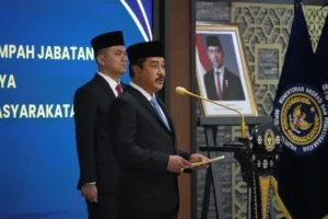 Sekjen Kemenimipas Lantik 7 Pejabat Baru untuk Perkuat Pelayanan Publik
