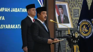 Sekjen Kemenimipas Lantik 7 Pejabat Baru untuk Perkuat Pelayanan Publik