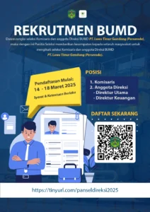 Seleksi Direksi BUMD Jember 2026: Hasil Administrasi dan Jabatan Diumumkan