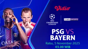 Semifinal Liga Champions 2025/2026: PSG vs Bayern Munich Siap Berlaga di Vidio