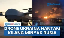 Serangan Drone Ukraina ke Kilang Rusia Guncang Ekspor Minyak