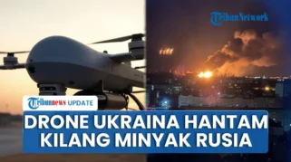Serangan Drone Ukraina ke Kilang Rusia Guncang Ekspor Minyak