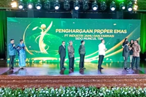 Sido Muncul Raih Anugerah Lingkungan PROPER Emas 2025