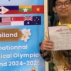 Siswa Muhammadiyah Raih Medali Silver di Olimpiade Matematika Internasional Thailand