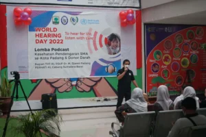 Skrining Pendengaran Peringati World Hearing Day 2026 di SMPN 1 Panti, 100 Siswa Ikuti Deteksi Dini