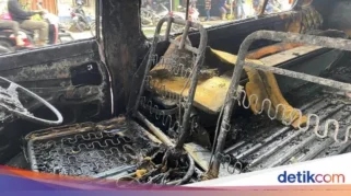 Sopir Angkot Dibakar Rekannya di Tanah Abang, Luka Bakar 40% dan Siap Operasi