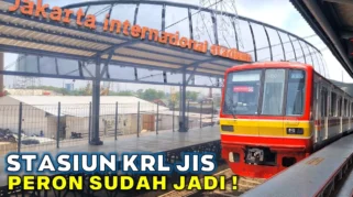 Stasiun Jakarta International Stadium Siap Beroperasi Juni 2026, Sementara Jalur KRL Bogor Ditutup Sementara untuk Renovasi