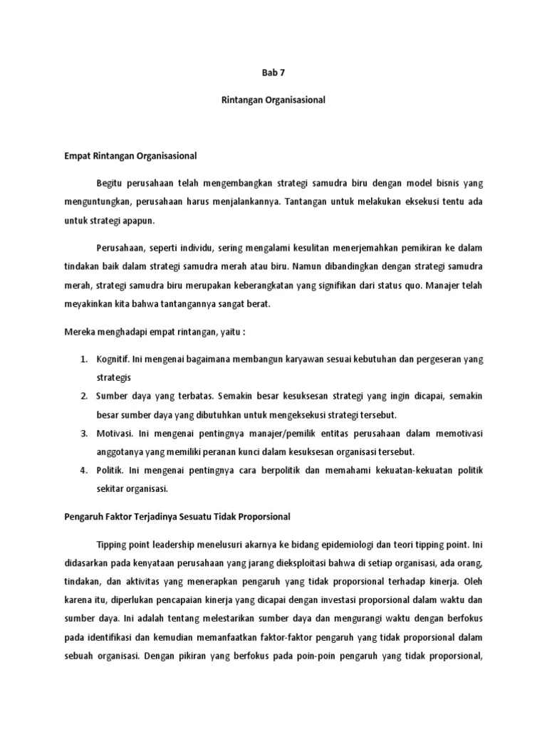 Strategi Mengatasi Rintangan Umum