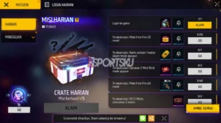 Strategi Utama Cara Mendapatkan Reward Harian Maksimal di Free Fire