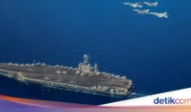 Takut Diserang Milisi Pro‑Iran, Kapal Induk AS Kelilingi Afrika untuk Sampai ke Timur Tengah