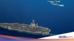 Takut Diserang Milisi Pro‑Iran, Kapal Induk AS Kelilingi Afrika untuk Sampai ke Timur Tengah