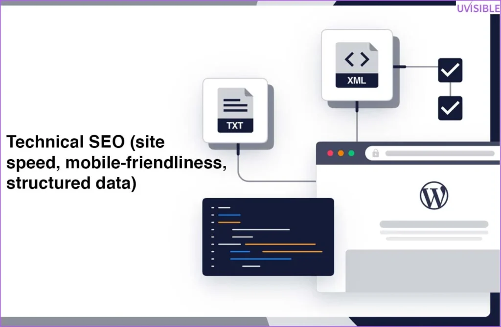 Technical SEO: Kecepatan, Mobile‑Friendliness, dan Struktur Data