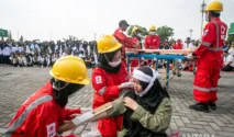 Terjun ke Masyarakat, SIBAT PMI Jember Latih Pertolongan Pertama Dasar