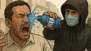 Tetangga Identifikasi Tiga Tersangka Penyiraman Air Keras di Bekasi, Motif Dendam dan Sakit Hati