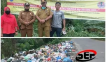 Tiga Pria di Pandeglang Dihukum Denda Rp8 Juta Karena Buang Sampah Sembarangan