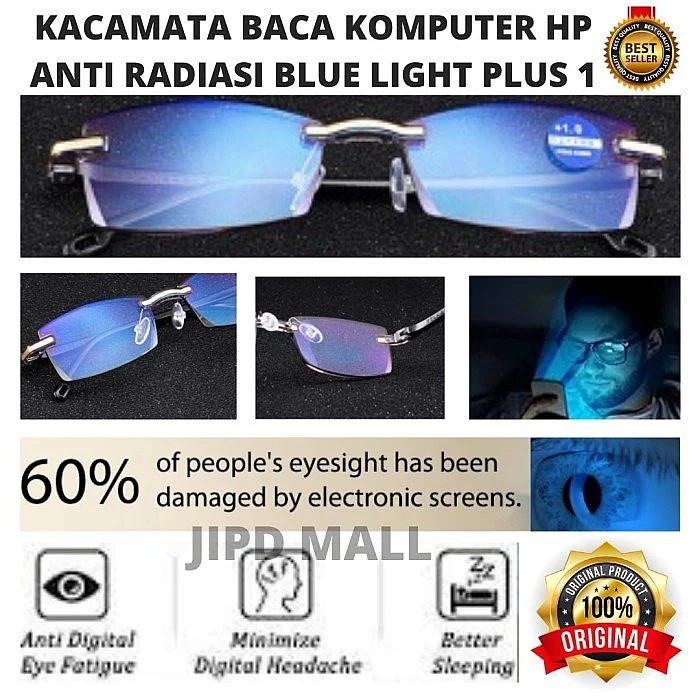 Tips Memilih Kacamata Anti‑Blue Light yang Tepat