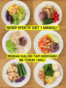 tips mempersiapkan makanan diet sehat dalam satu minggu