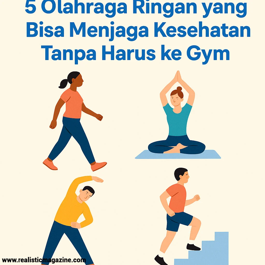 Tips Mempertahankan Konsistensi Olahraga Ringan
