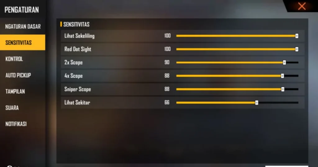 Tips Menghindari Headshot Musuh di Free Fire: Pengaturan Sensitivitas dan Kontrol