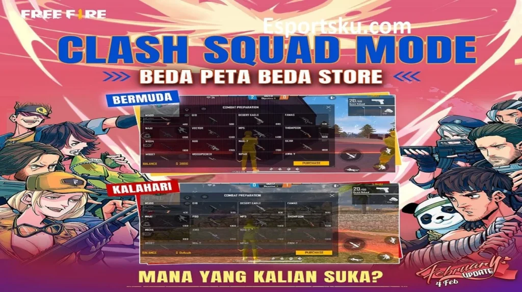 Tips Praktis untuk Meningkatkan Performa di Review Mode Baru Clash Squad di Free Fire