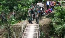TNI AD Luncurkan Proyek Perintis Garuda: Jembatan Gantung Songgon Jadi Titik Awal Target Dua Belas Jembatan di Banyuwangi