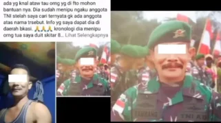 TNI Gadungan Ditangkap, Tampang Enjang, Penipuan Pedagang Telur Rugi Rp7 Juta