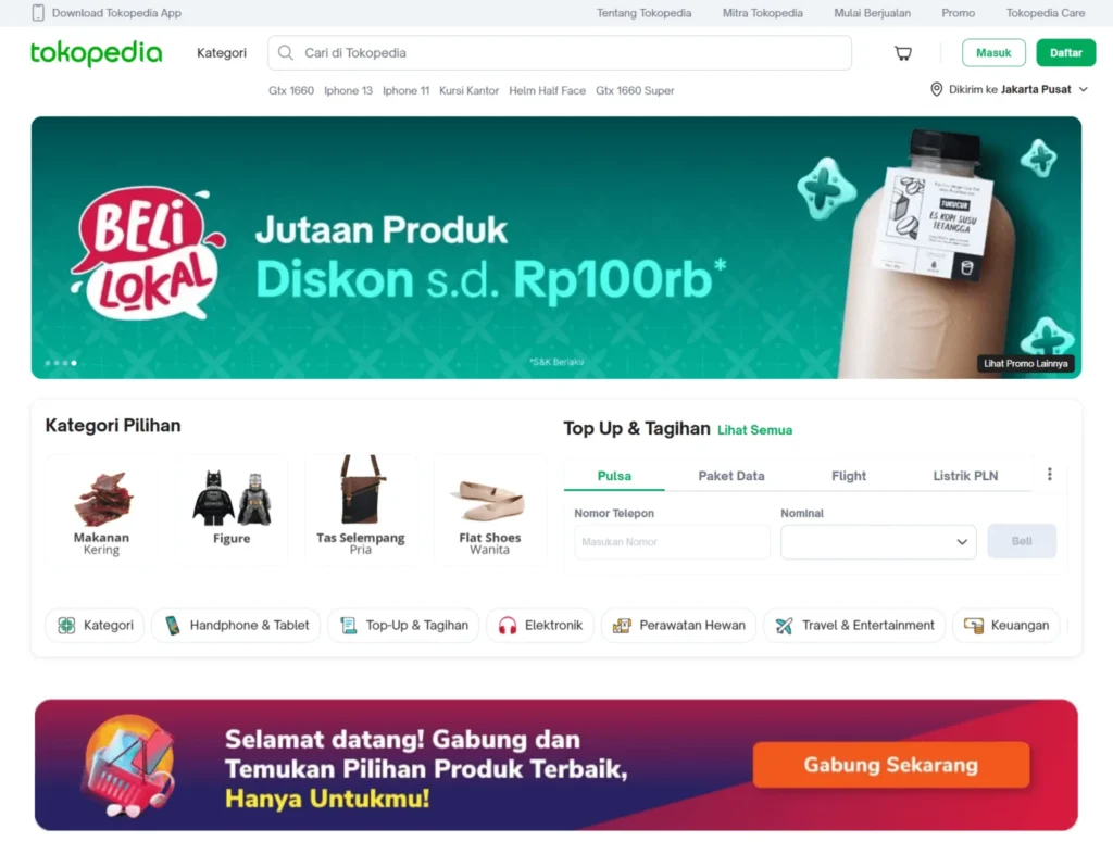 Tokopedia: Marketplace “Serba Bisa”