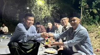 Tradisi Slametan Awali Proyek Jembatan Sentong di Bondowoso