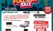Transmart Full Day Sale Diskon Besar Kasur dan Cushion Cover Mulai 12 April