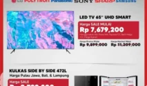 Transmart Full Day Sale Diskon Besar TV dan Kulkas, Promo Mulai 5 April