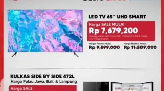 Transmart Full Day Sale Diskon Besar TV dan Kulkas, Promo Mulai 5 April