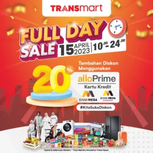 Transmart Gelar Full Day Sale, Beragam Produk Diskon Sepanjang Hari