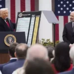 Trump Ancaman Tarif 50 Persen untuk Negara Pemasok Senjata Iran