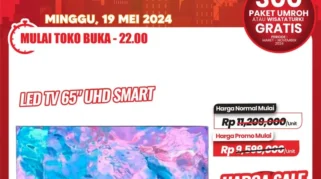 Video: Mau Beli LED TV? Ada Diskon Besar di Transmart