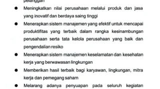 Visi dan Misi SMK Tata Kelola Industri Banyuwangi
