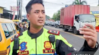 Wakapolresta Banyuwangi Pimpin Pengaturan Lalu Lintas di Pelabuhan Ketapang