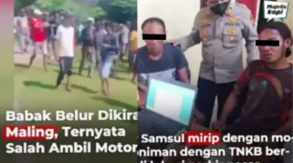 Warga Banyuwangi Amankan Dua Pria, Sempat Dikira Maling Ternyata Pengedar Sabu