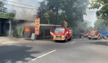 Warung Darplok Sritanjung di Banyuwangi Terdampak Kebakaran Akibat Kebocoran LPG