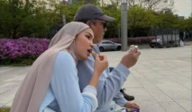 10 Potret Xaviera Putri Seoul Bersama Sang Ayah