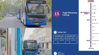13 Rute Transjakarta Mulai Beroperasi Pukul 10.00 WIB Akibat Lomba Lari di Kawasan GBK