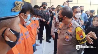2 Pelaku Pengeroyokan Kediri Tertangkap Setelah Kabur
