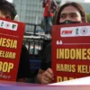 36 Elemen Masyarakat Demo di Surabaya Desak Pemerintah RI Keluar dari BOP dan Ambil Sikap Tegas Konflik Global