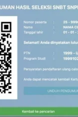40 Link Mirror Pengumuman SNBT 2026, Kamu Lolos?