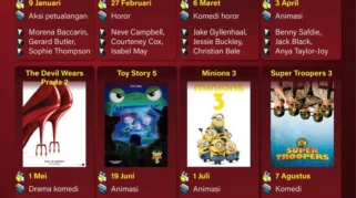 6 Film Tayang Bulan Juni 2026 Siap Memeriahkan Libur Tengah Tahun