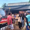 Kebakaran Hanguskan Ruko di Pasar Tapanrejo Banyuwangi