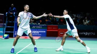Adnan/Indah Lolos ke Babak 16 Besar Malaysia Open 2026