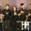 Ahmad Dhani Perkenalkan Menu Kopasus pada Grand Opening Kopi Dewa 19 di Surabaya